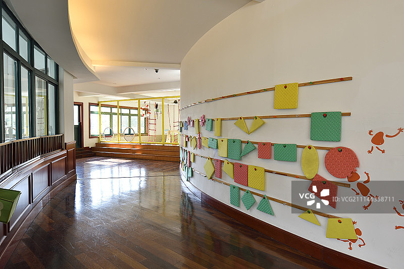 幼儿园走廊图片素材