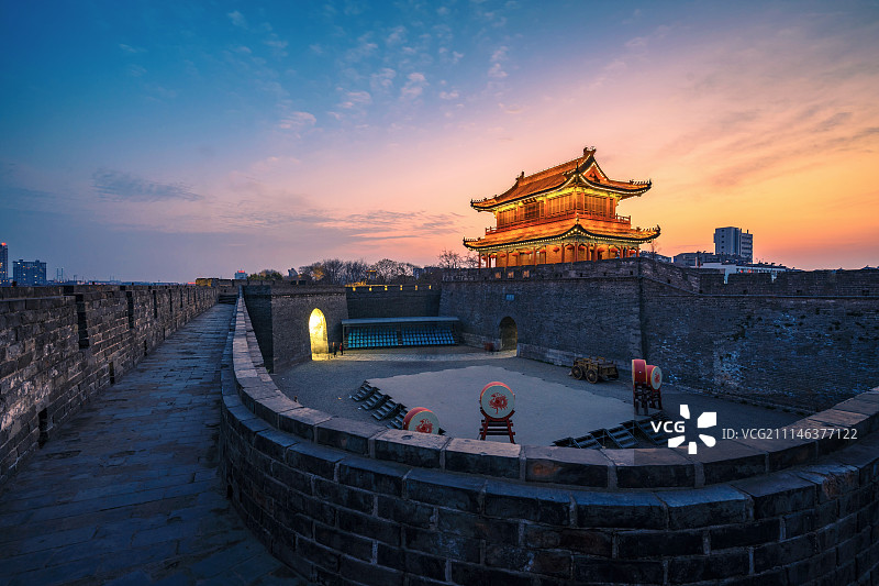 荆州-宾阳楼图片素材