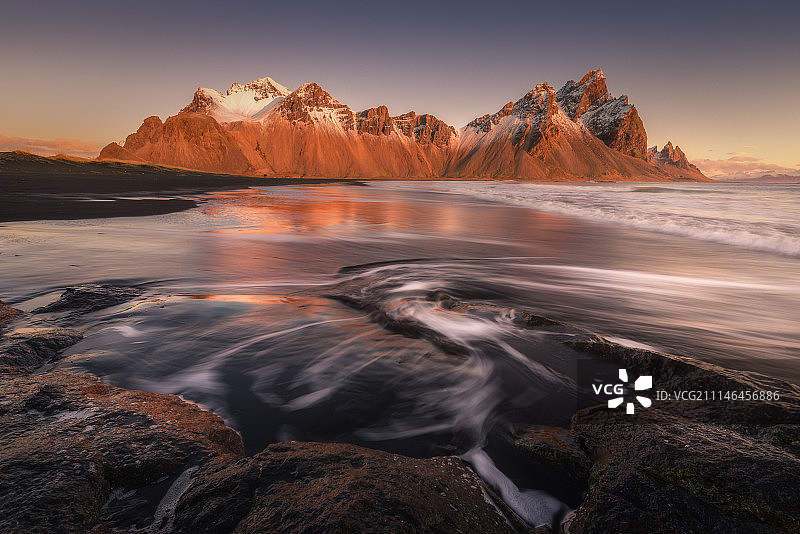 Vestrahorn Moutain图片素材