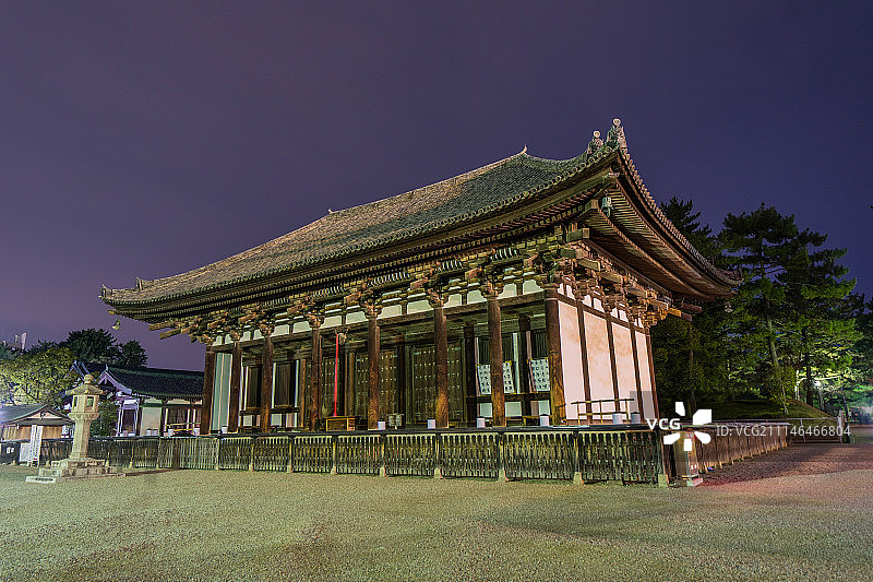 世界文化遗产兴福寺东金堂图片素材