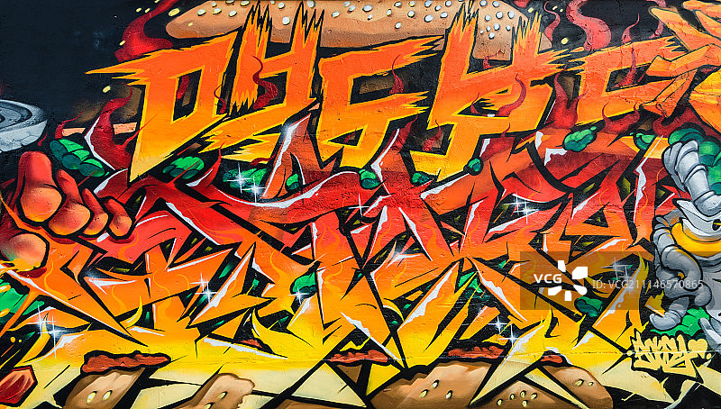 城市涂鸦图片素材