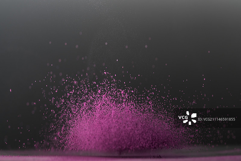 爆炸的颜料粉图片素材