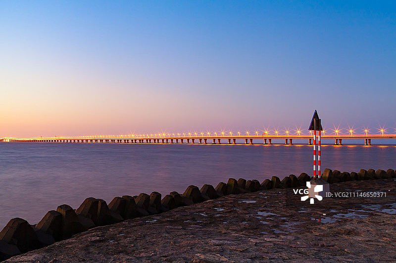 上海南汇东海大桥风光图片素材