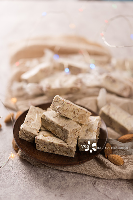 牛轧糖图片素材