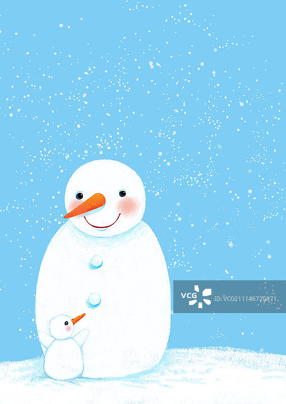 背景分离系列组图共3000多幅-雪人图片素材