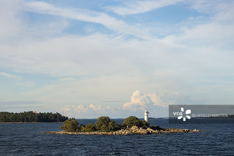 白色灯塔图片素材