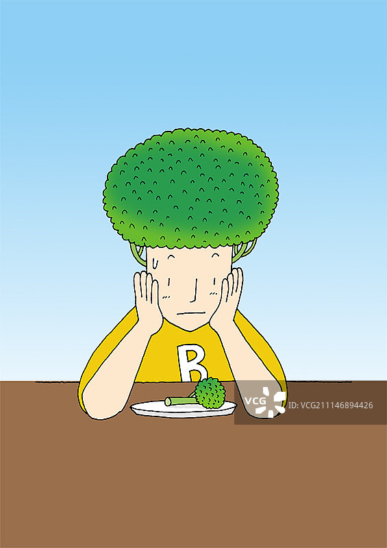 具有想象力概念的扁平风线性插图图片素材