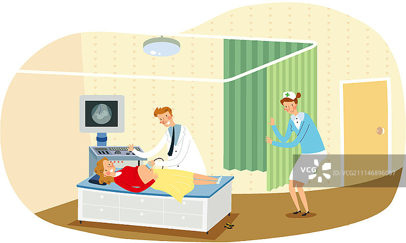 医疗服务矢量插图图片素材