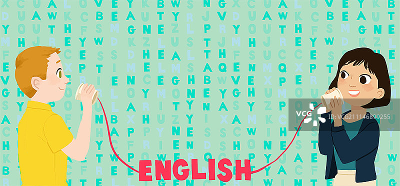 英国教育概念插画图片素材