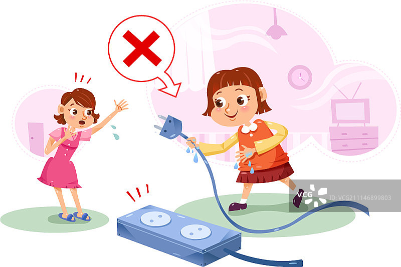 注意事项，矢量插图图片素材