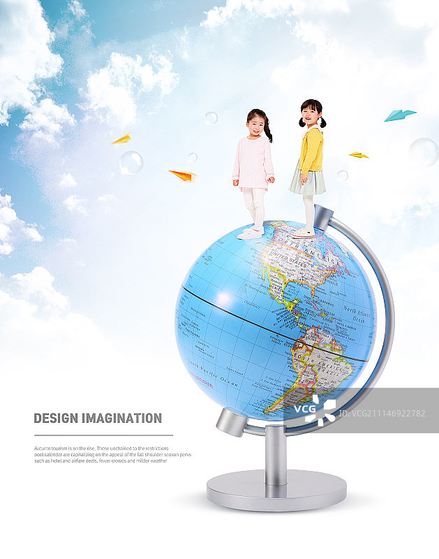 儿童，想象力，教育图片素材