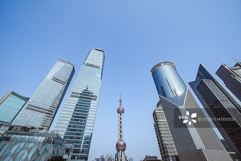 上海陆家嘴建筑美景图片素材