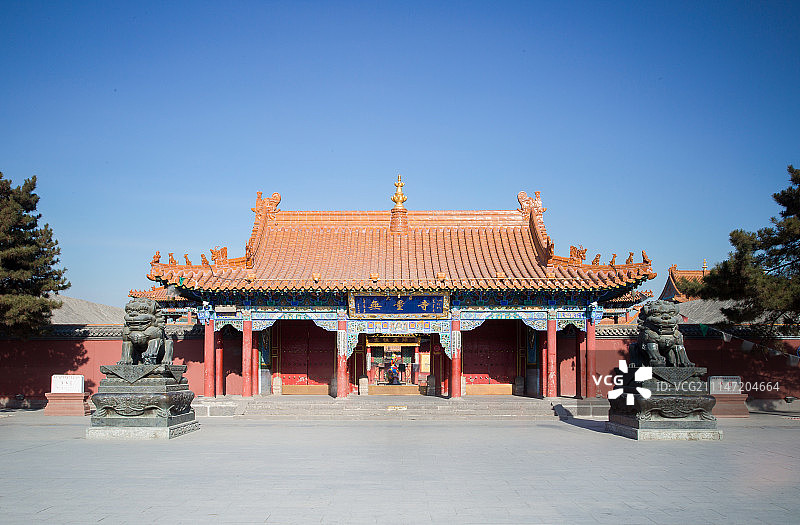 呼和浩特大召图片素材