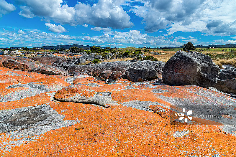 威廉山国家公园火焰湾Bay of Fires图片素材