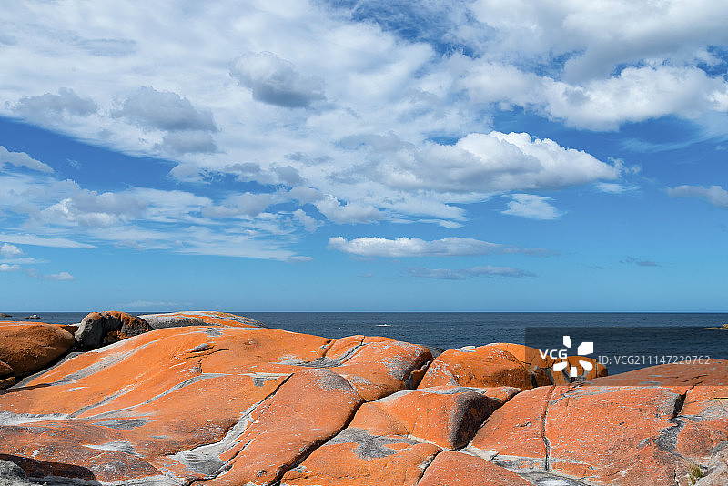 威廉山国家公园火焰湾Bay of Fires图片素材