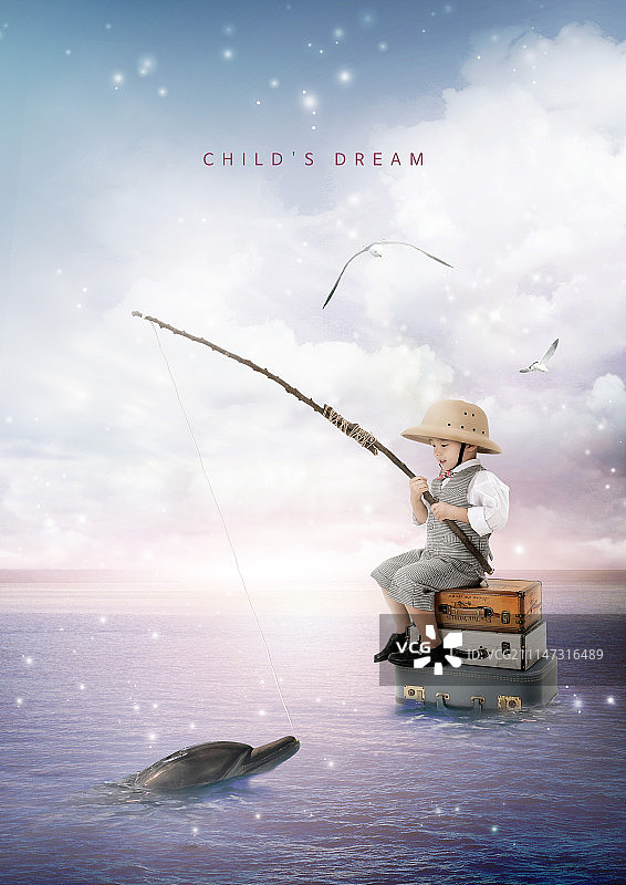 仙境儿童梦幻图片素材