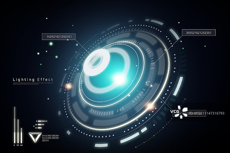 第四次工业革命技术光效图片素材