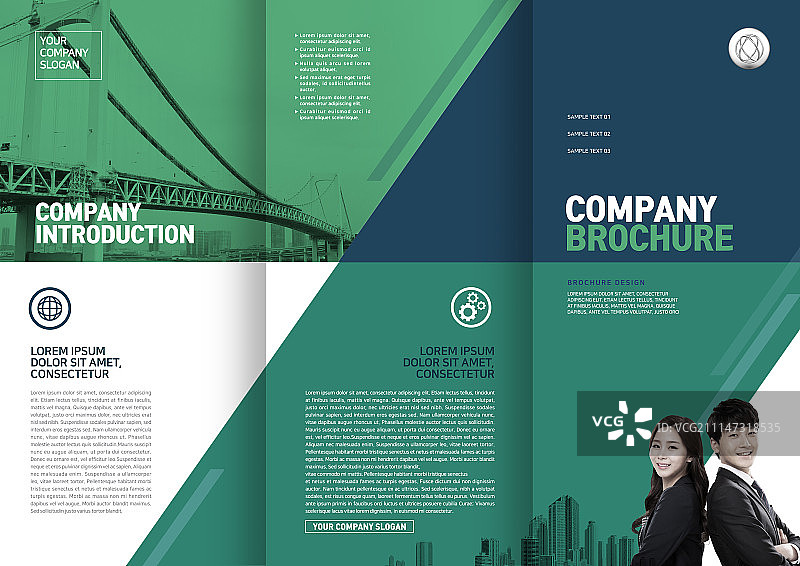 商业宣传册图片素材