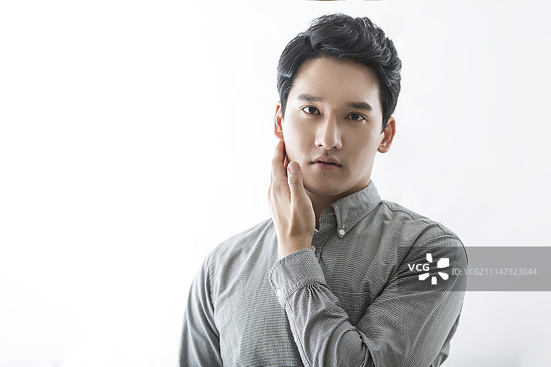 东方男士肖像图片素材