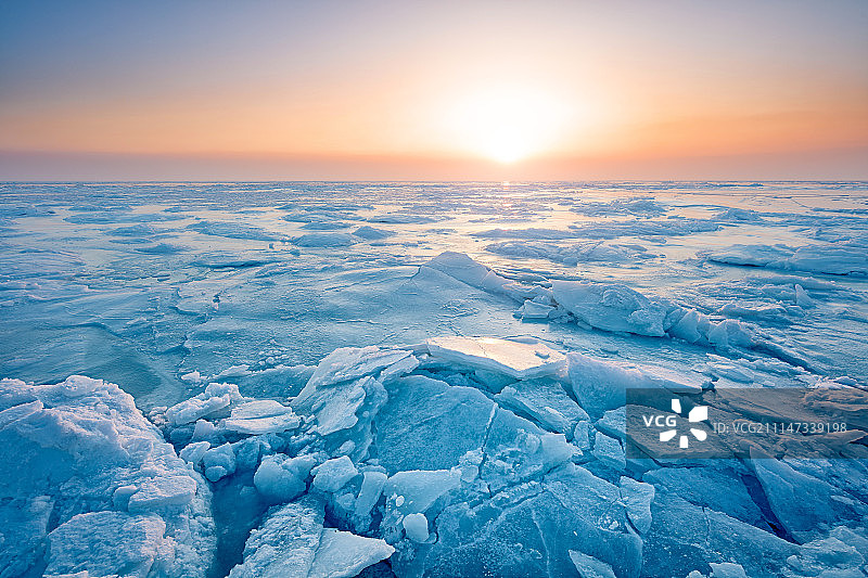 海上日出图片素材