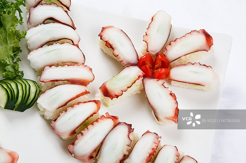 章鱼，寿司，日本料理图片素材