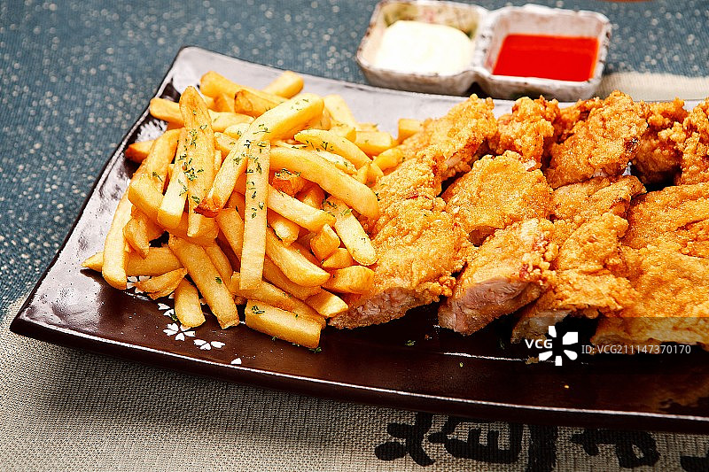 鸡肉，日式食品图片素材