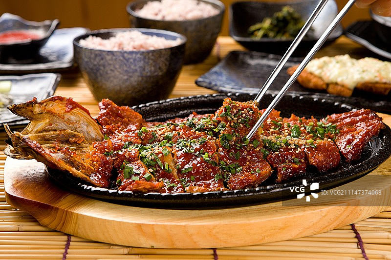 烤干鳕鱼图片素材