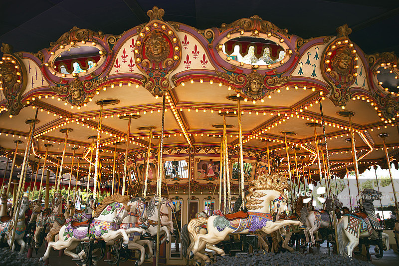 旋转木马图片素材