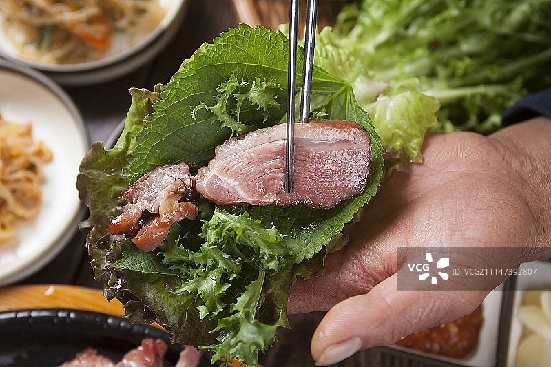 烤鸭。图片素材