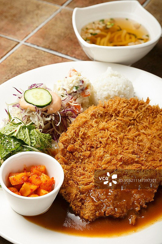 巨型猪肉排图片素材