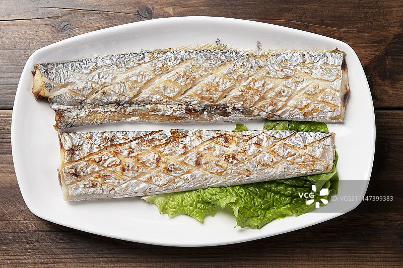 烤针鱼图片素材