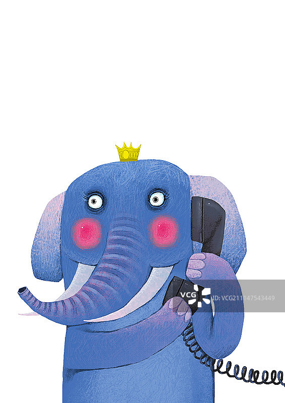 背景分离动物系列组图共3000多幅-象插画系列图片素材