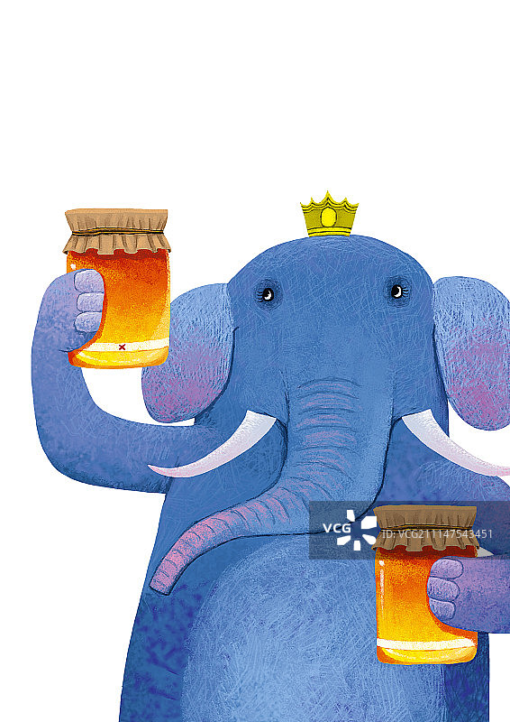 背景分离动物系列组图共3000多幅-象插画系列图片素材