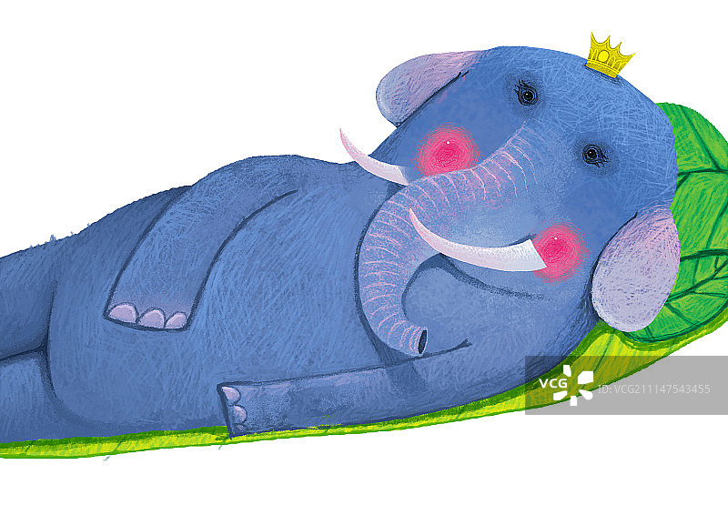 背景分离动物系列组图共3000多幅-象插画系列图片素材