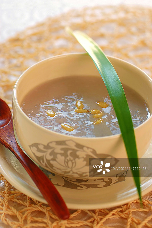 松仁藕粉图片素材