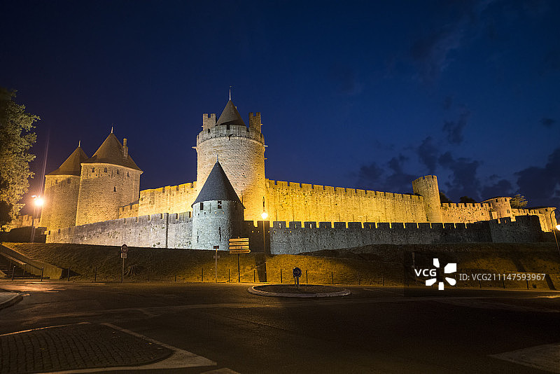 卡尔卡松（法国）图片素材