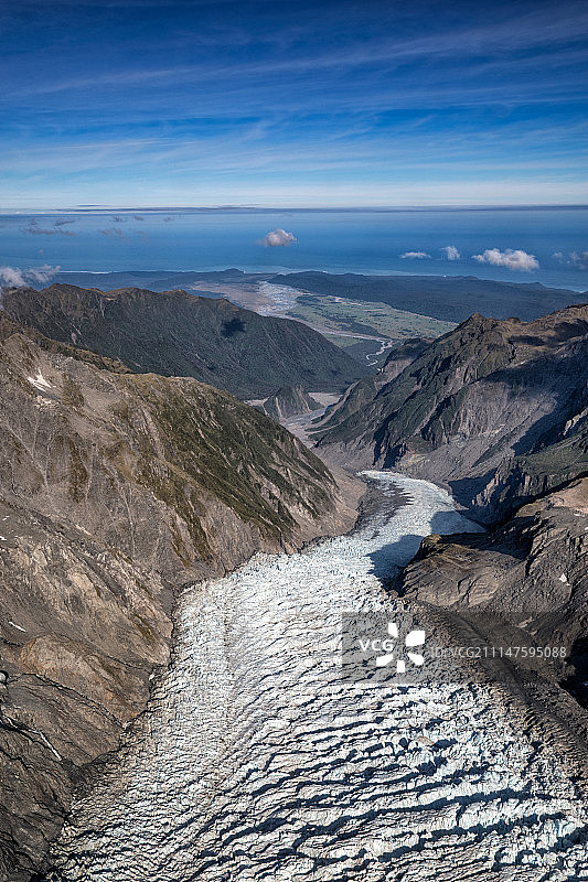 塔斯曼冰川图片素材