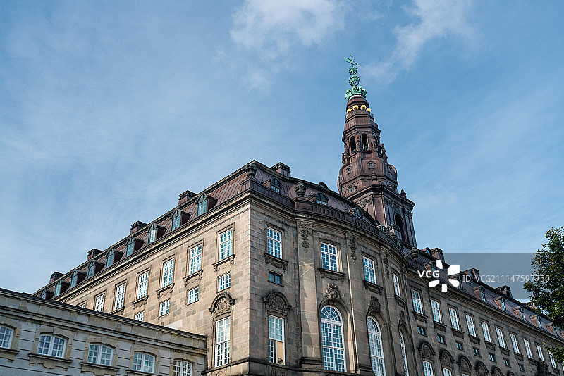 丹麦哥本哈根克里斯蒂安堡宫图片素材