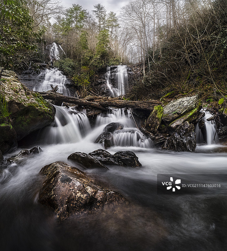 安娜红宝石瀑布全景 11图片素材