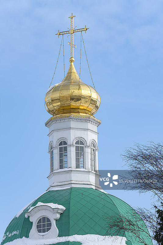 谢尔盖三圣大修道院图片素材