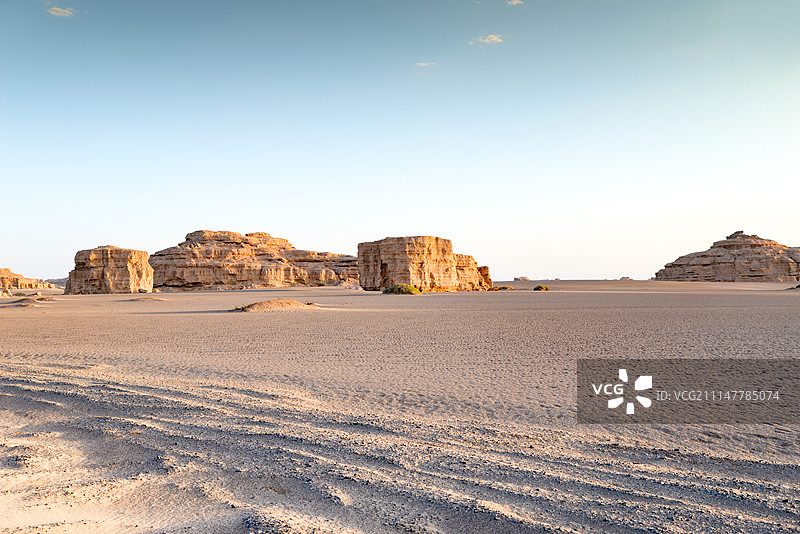 雅丹地貌图片素材