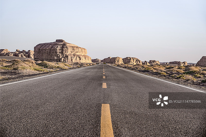 雅丹地貌图片素材