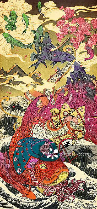 浮世绘图片素材