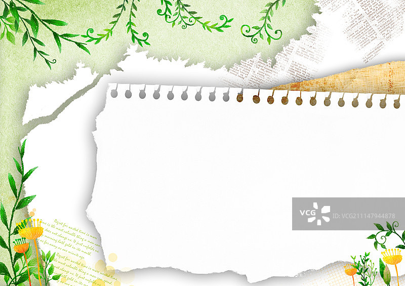 花框架说明图片素材