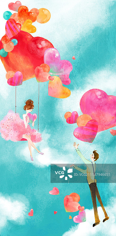 幸福的男人和女人图片素材