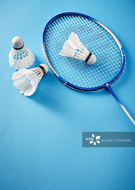 羽毛球设备摄影图片素材