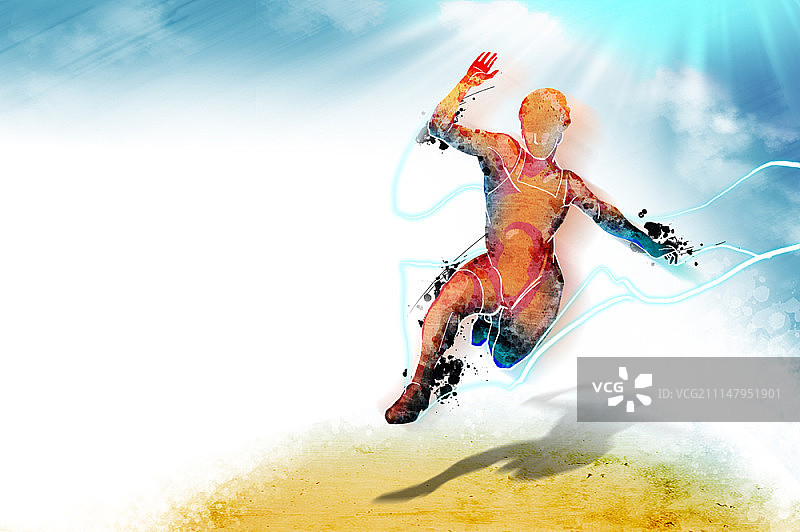 奥林匹克运动员图片素材