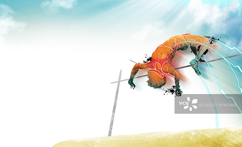 奥林匹克运动员图片素材