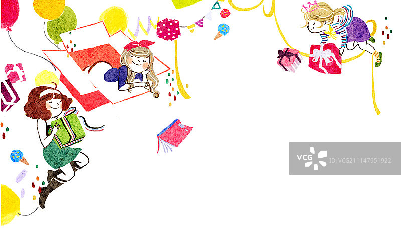 孩子们说明图片素材