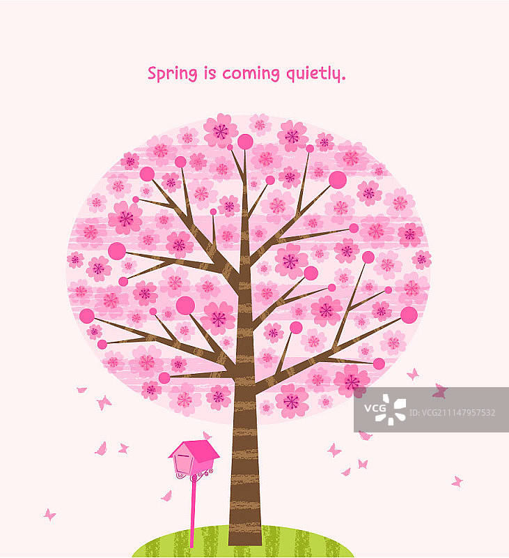 抽象树矢量图图片素材